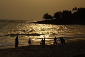 Beach Sea Glow