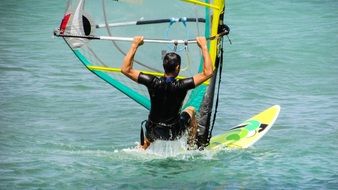 active windsurfer