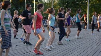 Dance in the Moscow Park