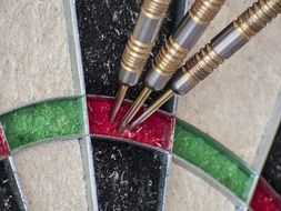 Dart Sport with the arrows