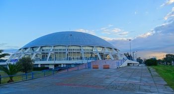 Elmanzah sport palace in Tunisia