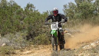 scramblecross on the off-road