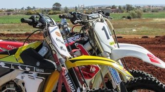 two motorcycles