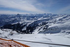 ski slopes in austria