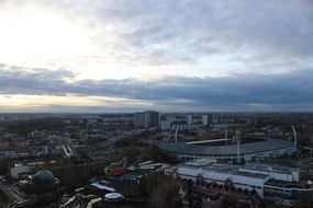 Belgium Aerial Brussels