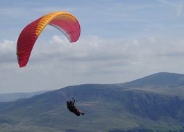 paragliding as an adventure sport