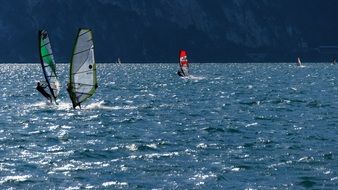 windsurfing as an adventure sport