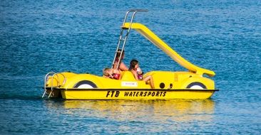 Sea Bike on a sea