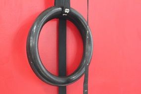 gymnastic rings as sports equipment