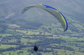paragliding as an adventure