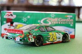 racing car in a miniature