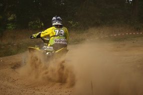 Motocross Quad Enduro Race