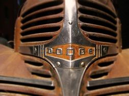 vintage Dodge radiator grill