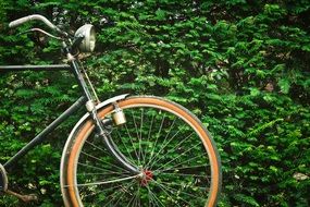 old two wheeled vehicle
