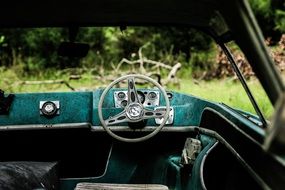 retro Dashboard Automobile