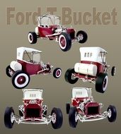 ford t-bucket in pictures