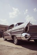 chrome vintage car parts