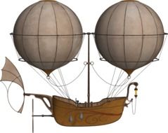 Clipart of Air Ship