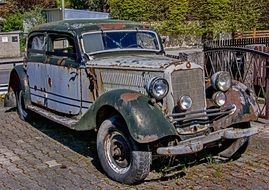 old Mercedes Benz