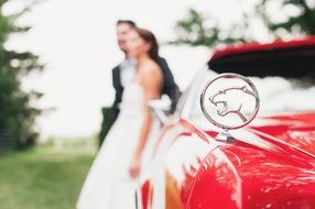 Jaguar logo and newly married