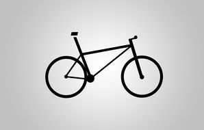 clipart of the bicycle