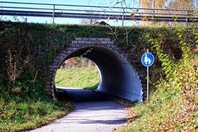 Underpass on the road