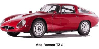 Clipart of red Alfa Romeo