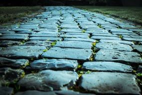 Cobblestones road