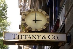 Picture of Tiffany Shop Sign