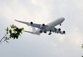 Picture of Giant plane is flying