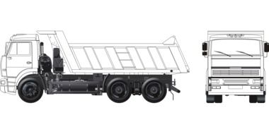KAMAZ drawings