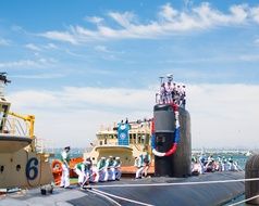 Submarine of Navy Military