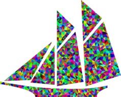 Sailboat Ocean drawing
