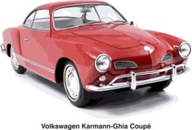 volkswaagen karmann-ghla coupe