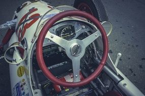 vintage car for formula 1