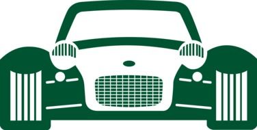 Automobile Car Headlights drawing