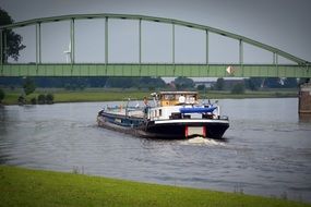 river barge