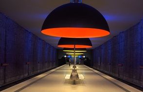 westfriedhof Metro Station, germany, munich