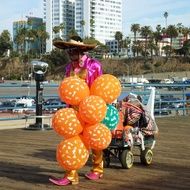 Santa Monica Pier Street Vendor