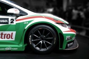 sport Car close-up