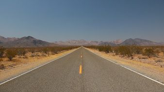 spanish Desert Road