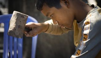 Cambodia man Portrait