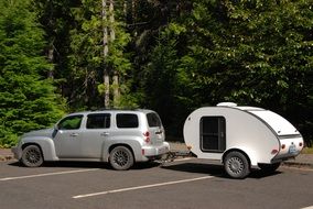 Car Small Caravan