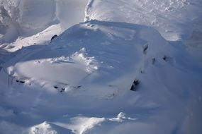 Auto Snowed In Winter