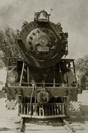 old steam locomotive photo