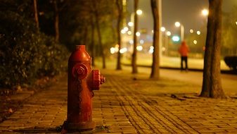 red fire hydrant, china