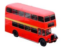 clipart of the red double decker bus