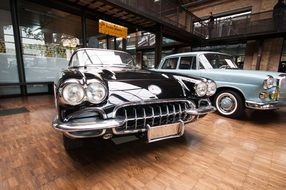 Two beautiful classic cars
