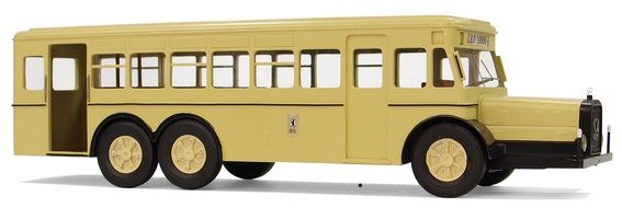model of school bus in Berlin