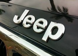 jeep as a logo on a car